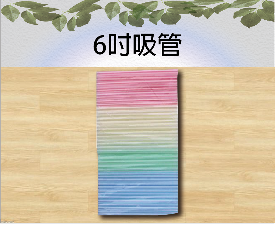6吋吸管
