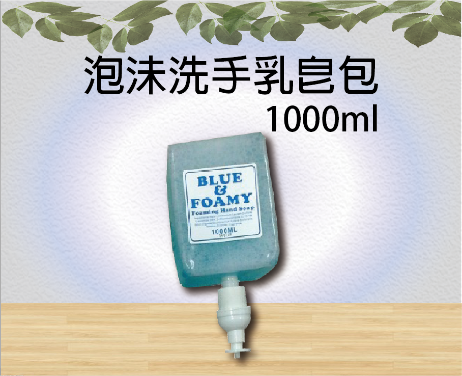 泡沬洗手乳皂包六